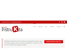 Tablet Screenshot of levelinstrukta.com